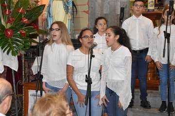 Concierto de Soront y Banda Municipal de Música de Telde, anoche en la Basílica de San Juan (Reportaje gráfico de Antonio Alí y Francisco Javier Santana)